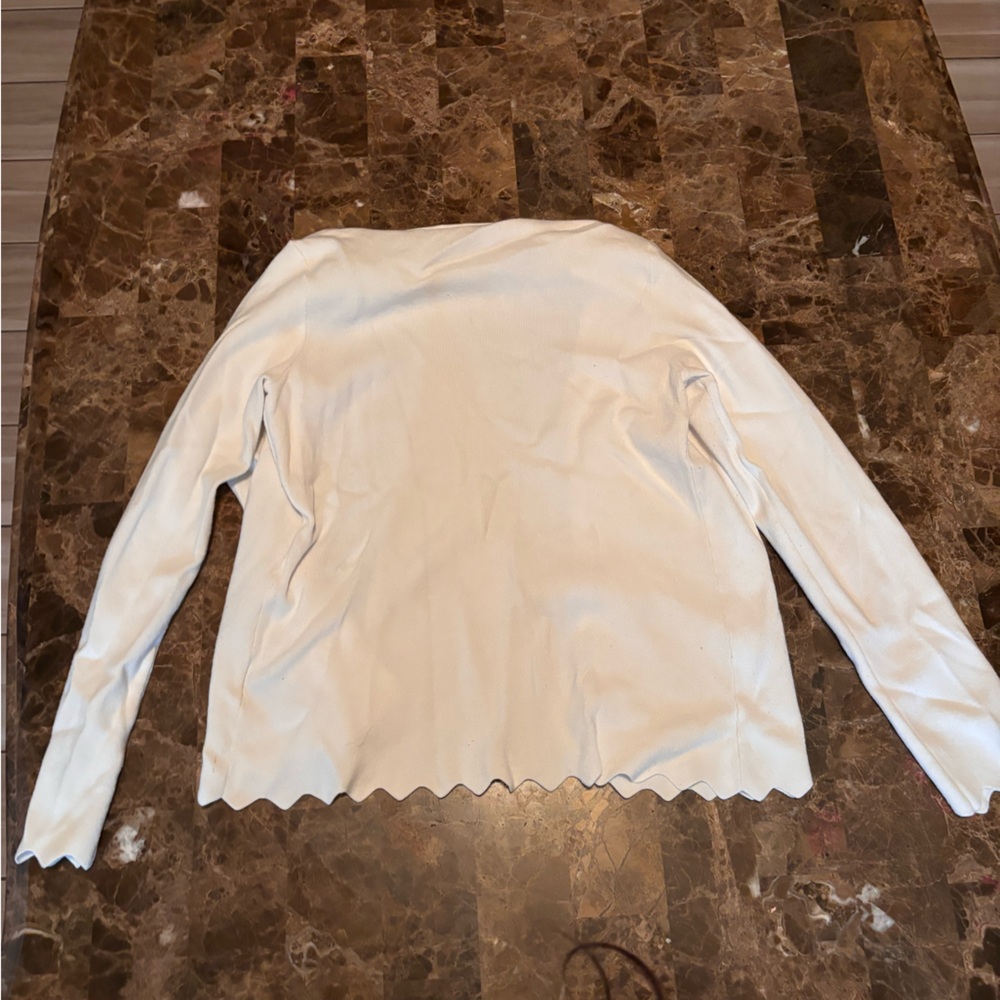 Cream cardigan